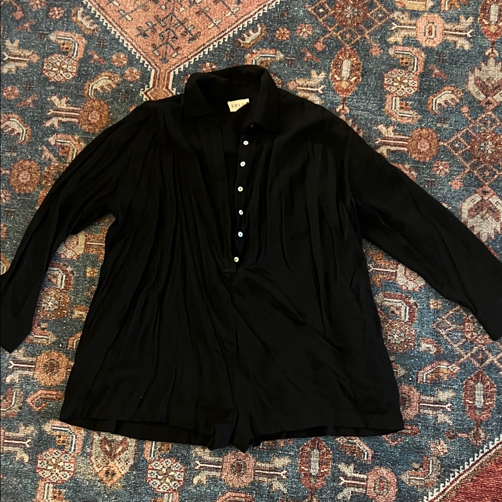 Solai The Label Black Romper